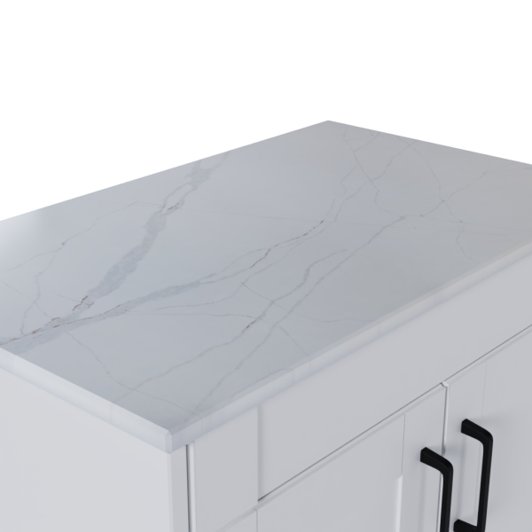 004 White Marble Honed