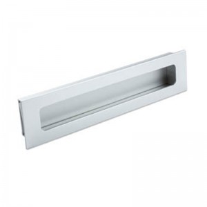 Foggy Silver Recessed Handle AHS403