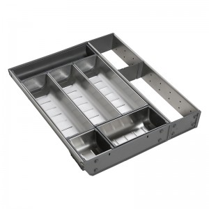 500mm Stainless Steel Cutlery Organiser