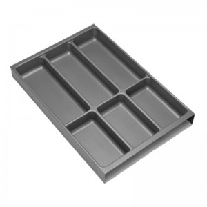 400mm Anthracite Modular Cutlery Tray