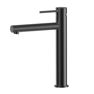 Highrise Matt Black Basin Mixer